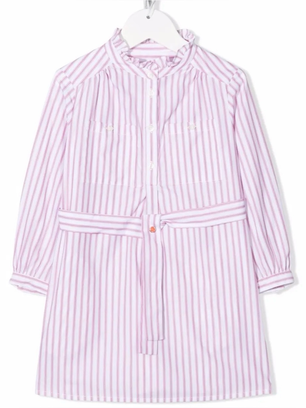 Bonpoint Girls 8y Striped Shirt Dress